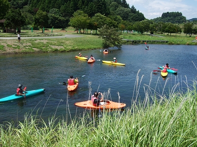 宮ヶ瀬湖カヌースクール（夏）