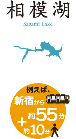 相模湖　神奈川県相模原市緑区　アクセスページ