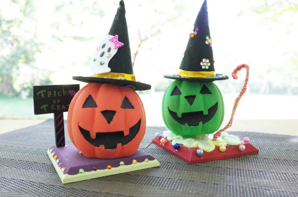 藤野芸術の家 秋限定季節メニュー　3Ｄハロウィンデコ作り