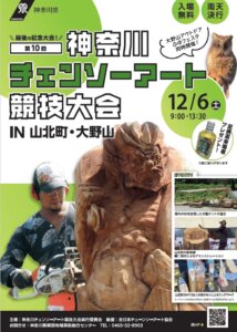 第10回神奈川チェンソーアート競技大会in山北町・大野山