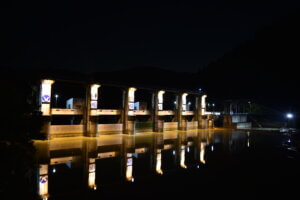 相模ダムライトアップ2025