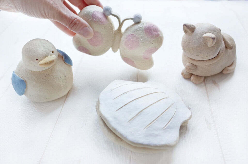 初夏限定 土の工房 からころ時計作り