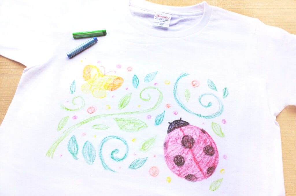 初夏限定 おえかきキッズTシャツ作り