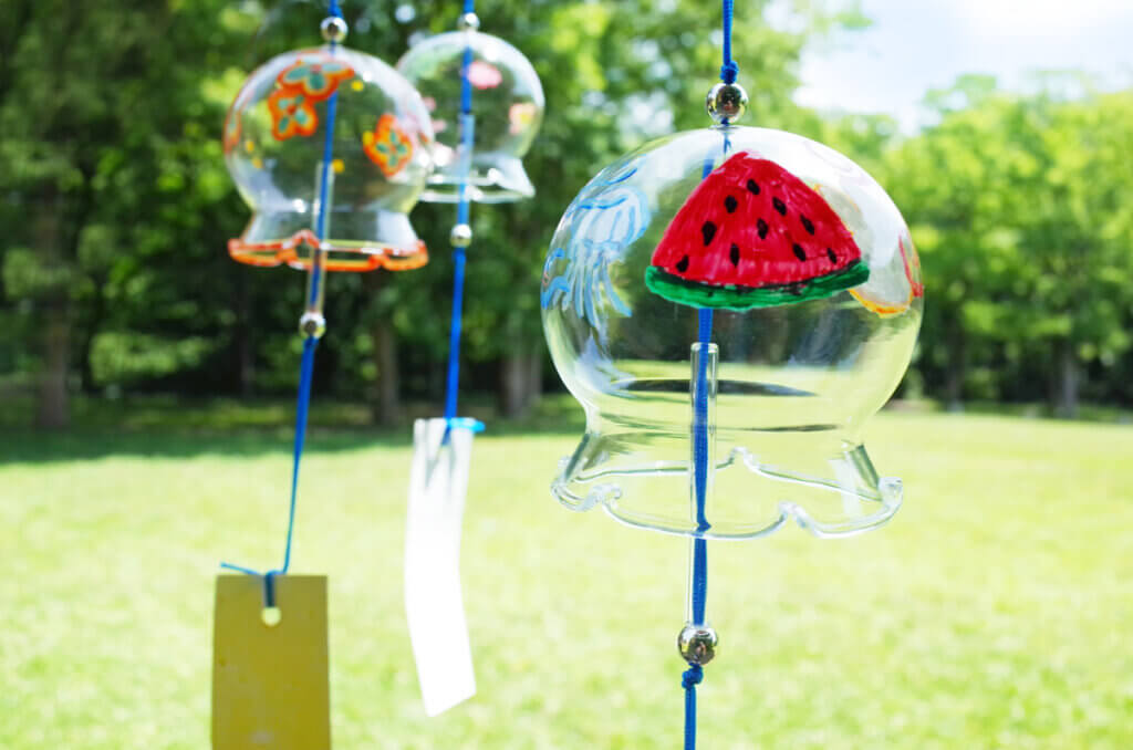 つくって発見！夏の自由工作 in Fujino♪ おえかきレトロ風鈴